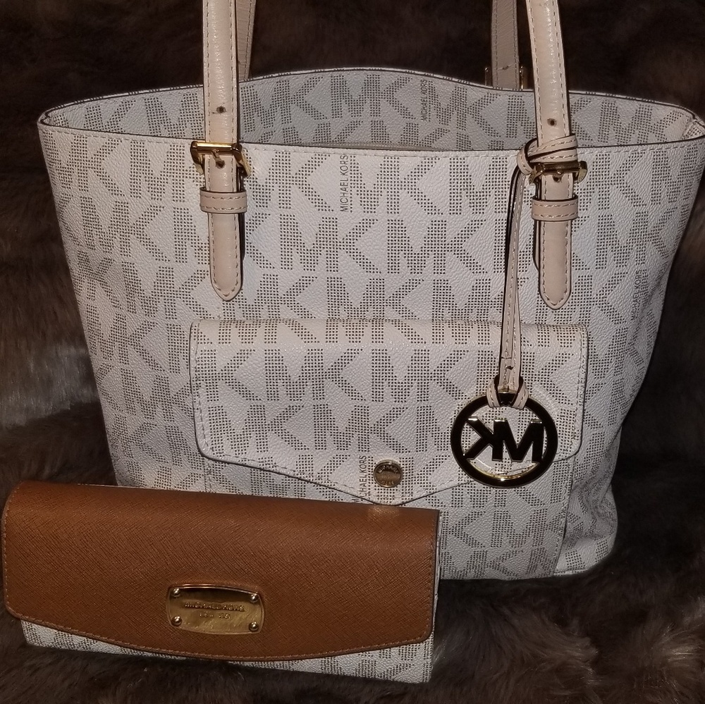 Michael Kors Bag and Wallet Set